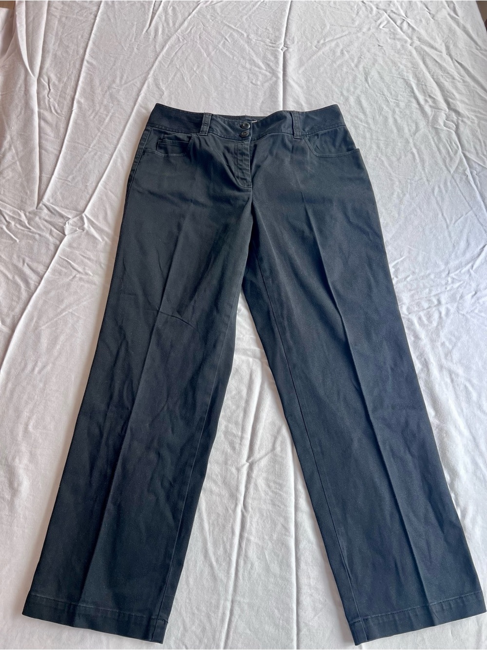 Talbots Black Wide-Leg Jeans for Women